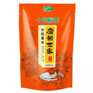 十月稻田 大米 500g 磨米世家 长粒香米
