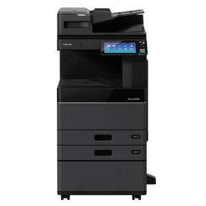东芝黑白激光数码复合机 DP-2508A（e-STUDIO2508A） A3幅面 打印/复印/扫描 标配二纸盒 加配双面输稿器+国产工作台+边钉装订器+连接器