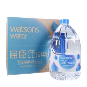 屈臣氏(Watsons)蒸馏水矿物质水4.5L*4桶饮用水蒸馏制法