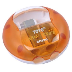 东洋 笔刨 SP230 双孔(小飞碟) 混色