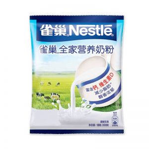 雀巢全家营养甜奶粉 300g 保质期：2年
