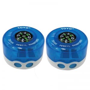 东洋 笔刨 TSP306 双孔（指南针） 混色