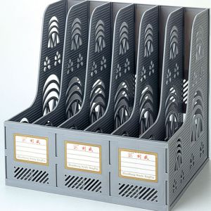 钊盛资料架 ZS-516 六格 灰色