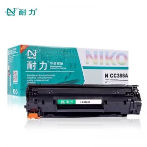 耐力 (Niko) N CC388A 黑色硒鼓 适用HP LaserJet1007 1008 M1136 M1213nf M1216nfh 打印量1600页