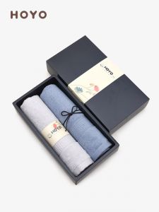 HOYO 臻品长绒棉荷花2件套礼盒 7150
