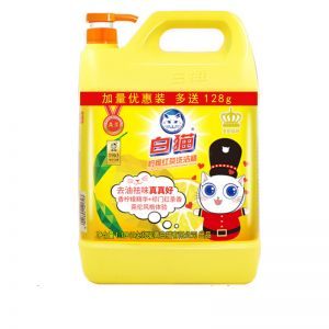 白猫   柠檬红茶洗洁精 1kg+128g（B）