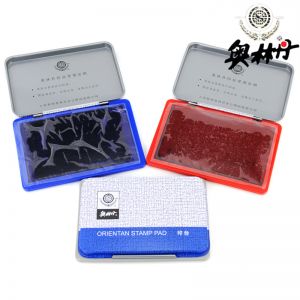 奥林丹 打印台 9131 12*8cm 红色