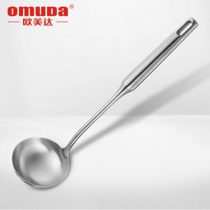欧美达 汤勺 LKP05 洛克系列 规格：汤勺 材质：奥氏体不锈钢 装箱明细：18个/箱
