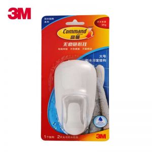 3M 无痕防水浴室挂钩 大号
