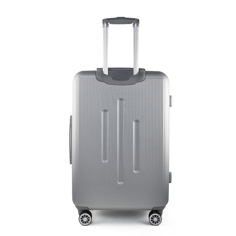 外交官 拉杆箱 ds-13002 银色 abs 外观尺寸约45*26.