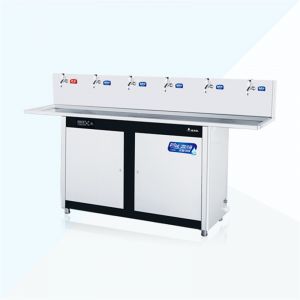 新泽泉/NEW-ZQ 饮水机 XZ-6E 1800x415x1025mm 一开五温 PP棉+颗粒活性炭+颗粒活性炭 35L 3kw 380V~50Hz(三相电) 不锈钢、黑钛钢