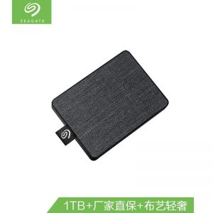希捷  移动固态硬盘  STJE1000400  颜系列 1TB USB 3.0 2.5英寸  黑色