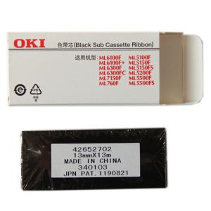 OKI 色带芯 6100F 黑色 13m