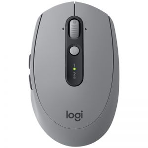 罗技/LOGITECH 无线鼠标 M590 蓝牙优联双重连接 静音设计 砂岩灰