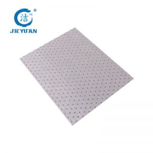 洁源 吸液片 UP25040B 棉 长50*宽40cm 厚2mm 薄款多用途耐磨型 吸油量60公升/箱 100片/箱 吸油吸水 灰色