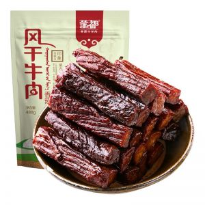 蒙都 牛肉干  香辣味 488g 12个月