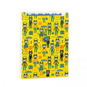 富美高 试卷分类包 10994 A4 6层分类 黄底