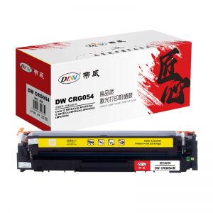 帝威 硒鼓 DW CRG054 匠心版（带芯片）适用佳能CanoniCMF641Cw/iCMF643Cdw 打印量1300页 黄色