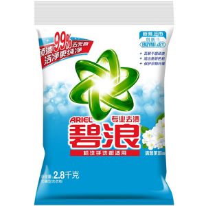 碧浪 专业去渍无磷洗衣粉清雅茉莉型 82259563 2.8kg