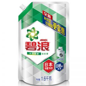 碧浪(Ariel) 抑菌科技 日晒般清新 1.6kg 洗衣液 袋装