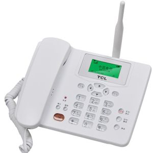TCL 无线插卡电话机 CF203C 支持电信手机卡
