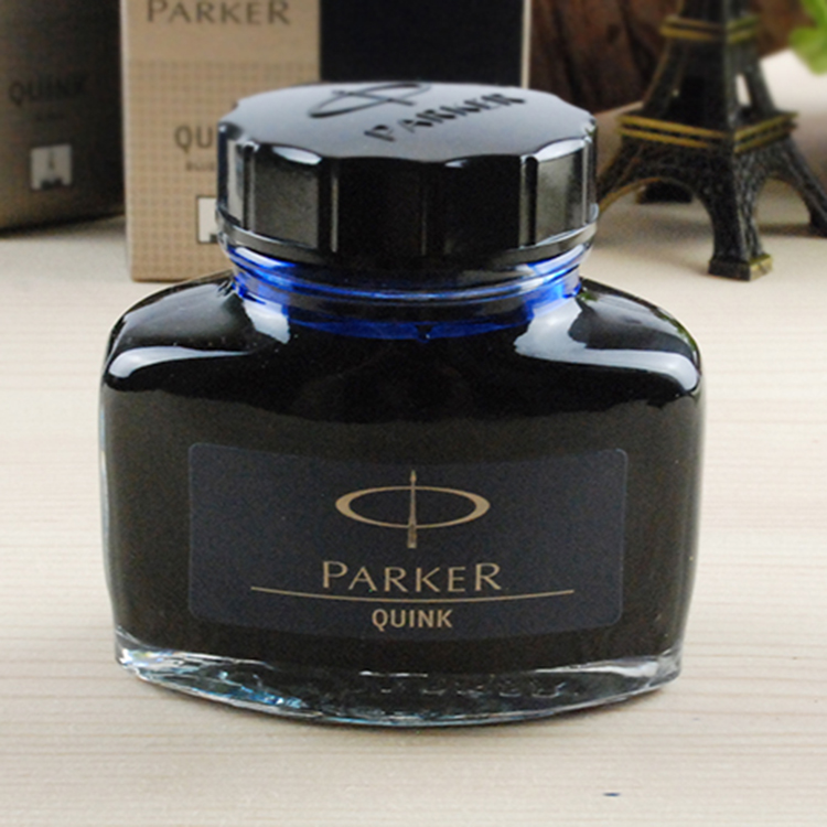 派克 标准钢笔墨水 蓝黑 57ml_派克(parker)