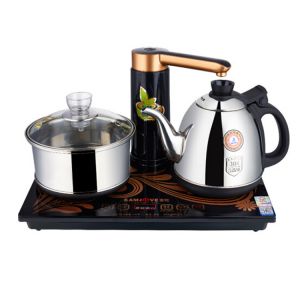 金灶/KAMJOVE 全自动电茶炉套装 K8 水壶:0.9L 1200W 消毒锅:0.6L 600W