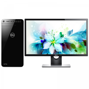 戴尔台式电脑　XPS 8920-R16N8S　I5-7400/8G/2TB+32G固态/GTX1060-6G/DVDRW/Win10家庭版64位/无线网卡/蓝牙/19.5寸显示器　黑色