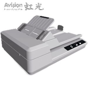 虹光(Avision) 扫描仪 AH617  A4幅面 彩色 ADF自动送稿扫描+平板扫描 445*332*275mm 5.4kg  灰色
