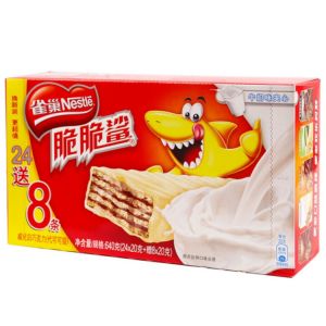 雀巢脆脆鲨威化白巧克力
