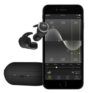 罗技(Logitech) Jaybird_RUN 运动耳机 黑色