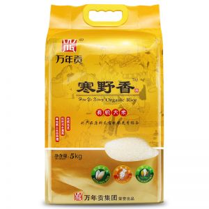 万年贡 有机寒野香米 寒野香五常大米中粮皇家粮仓五常稻花香5KG