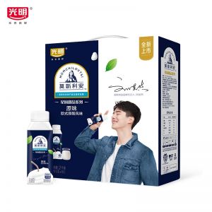 光明 莫斯利安芝士酸奶常温酸奶 杯状 原味 200g*10盒 5个月