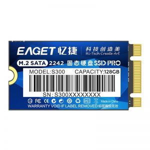 忆捷 固态硬盘 S300 128G M.2 2242 NGFF 蓝色
