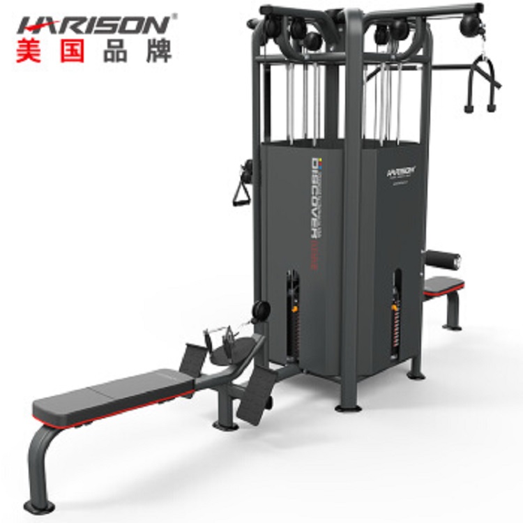 汉臣 综合训练器 DISCOVER 108G 力量训练器 600kg 3778*1585*2370mm