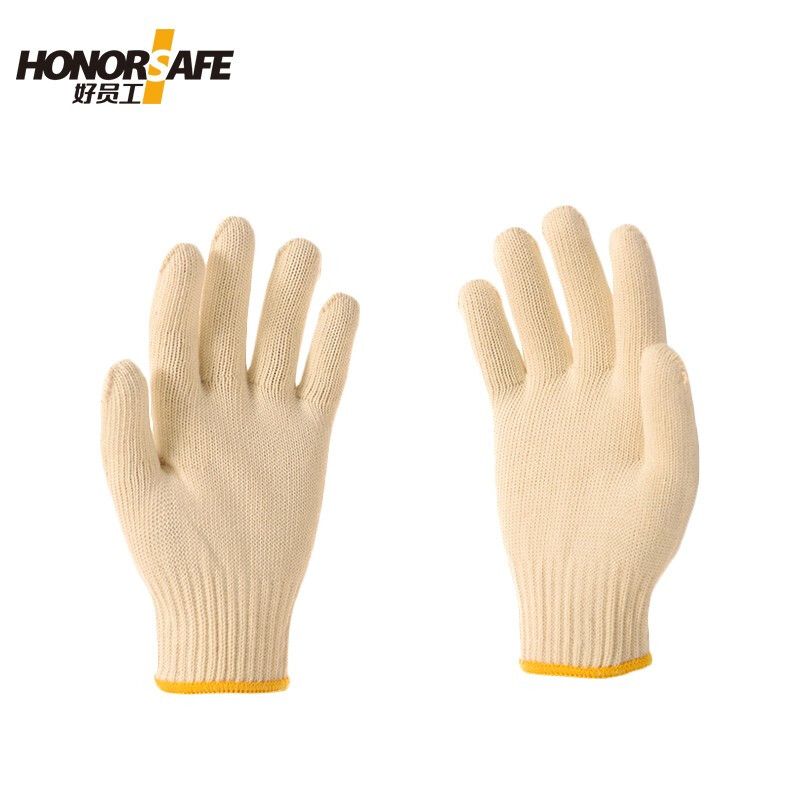 好员工 手套 H10-TC720 10针 涤棉 720g 均码 粉黄色