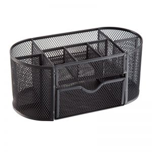 齐心 金属笔筒 B2001 椭圆 1/12 黑色