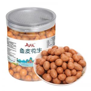 山真美 鱼皮花生 130g 保质期10个月