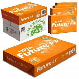 未来/FUTURE 复印纸   纯白 80克 A4 500张/包 5包/箱 橙色包装