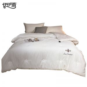 伊伊爱 被子 BZ0HJC2100370 绣花 蜜蜂被 200*230cm 总重6斤 白色