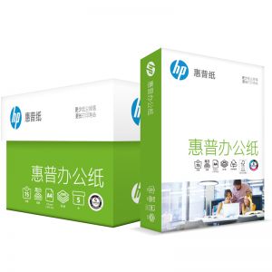 惠普/HP 复印纸 高白75g A4 500张/包 5包/箱 绿色包装 白色
