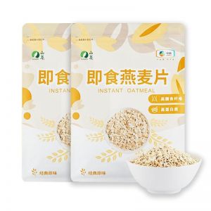 中粮山萃 燕麦片 原味即食燕麦片  净含量：681g  2袋 /盒  保质期：10个月