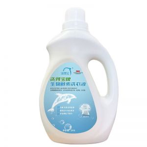 洗得宝 生物酵素洗衣液 2kg/桶 固色护色留香 瓦解顽固污渍 白色