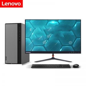 联想/LENOVO 台式电脑 天逸510Pro I5-10400 8G 1T+256GSSD 集显 无光驱 Win10家庭版 含键鼠 23.8英寸 质保三年