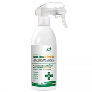 洗得宝 除臭除味消毒喷雾 500ML 杀菌率99.9% 氨气去除率大于93% 保质期二年