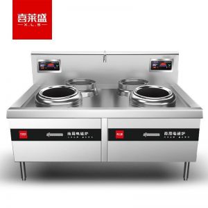 喜莱盛 电磁灶 XLS-XCL12SS 商品毛重：130.0kg 商品产地：中国大陆 操控方式：磁控式 类型：大锅灶 机身材质：不锈钢