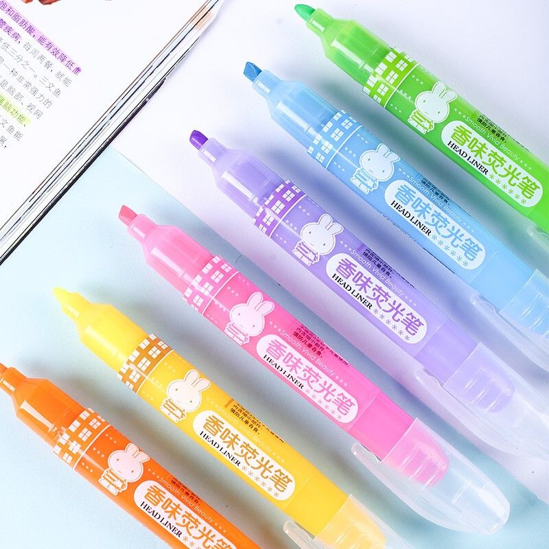 晨光 荧光笔 fhm21003 米菲香味 紫色