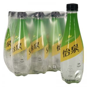 怡泉  含气苏打水柠檬味 400ml*12瓶   整箱销售