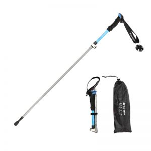 Tri－polar 登山杖 TP3909 34-125cm 外锁 折叠 蓝色