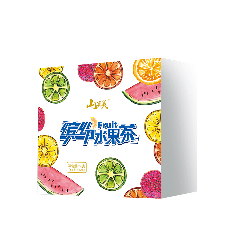 山真美 缤纷水果茶 118g 保质期240天